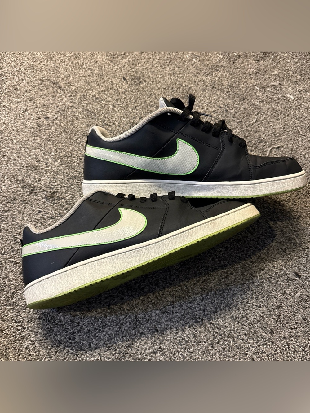 Nike Backboard II Men's Shoes Size 13 Neon Green Black 487657-009 No Box
